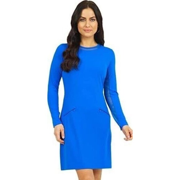 IBKUL Icefil Crew Neck Dress - Picture 1 of 8